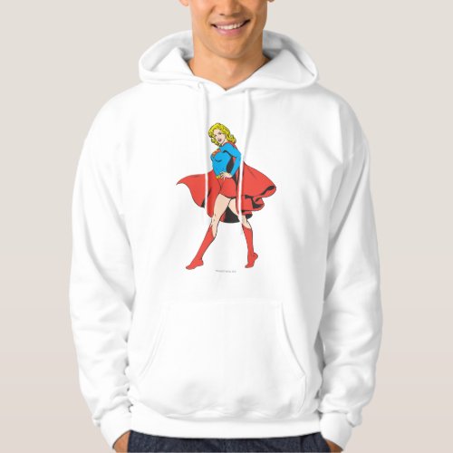 Supergirl Strikes a Pose Hoodie