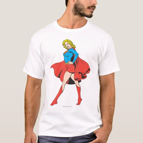 Supergirl Strikes a Pose T_Shirt