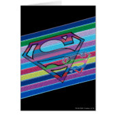 Supergirl Striped Rainbow Logo (Front)