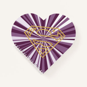 Supergirl Studded S-Shield Notebook