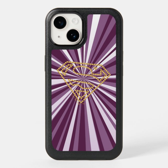 Supergirl Studded S-Shield Otterbox iPhone Case (Back)