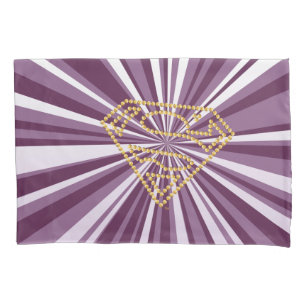 Supergirl Studded S-Shield Pillow Case