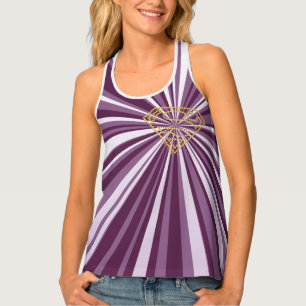 Supergirl Studded S-Shield Tank Top