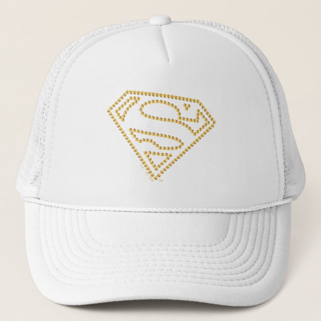 Supergirl Studded S-Shield Trucker Hat (Front)