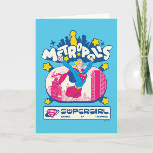 Supergirl Super Pop Woman of Tomorrow Card