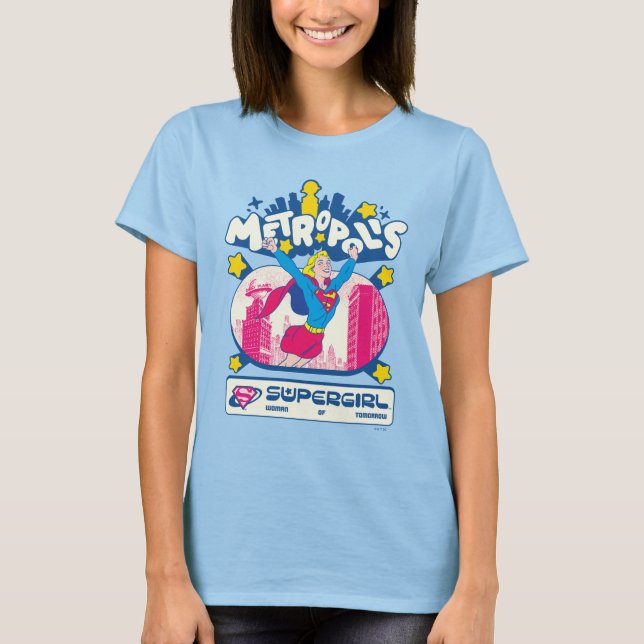 Supergirl Super Pop Woman of Tomorrow T-Shirt (Front)