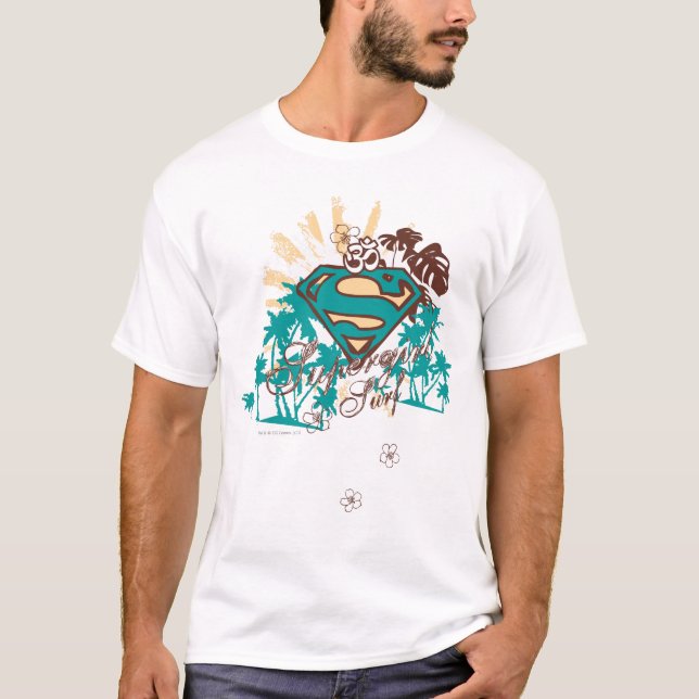Supergirl Surf T-Shirt (Front)