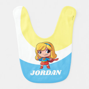 Supergirl "The Future Is Female" Baby Bib