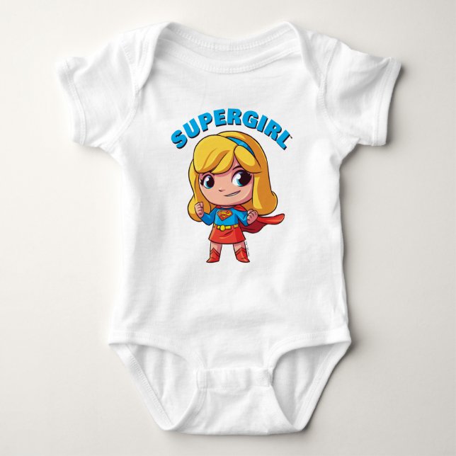 Supergirl "The Future Is Female" Baby Bodysuit (Front)