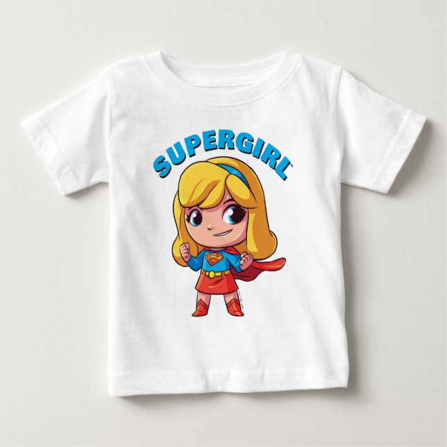Supergirl "The Future Is Female" Baby T-Shirt (Front)