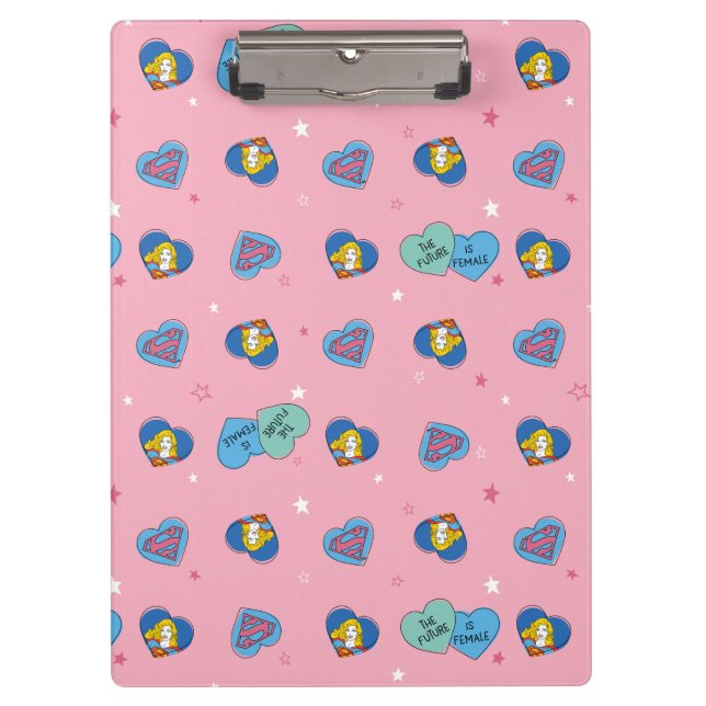 Supergirl "The Future Is Female" Clipboard (Front)