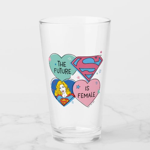 Supergirl The Future Is Female Glass