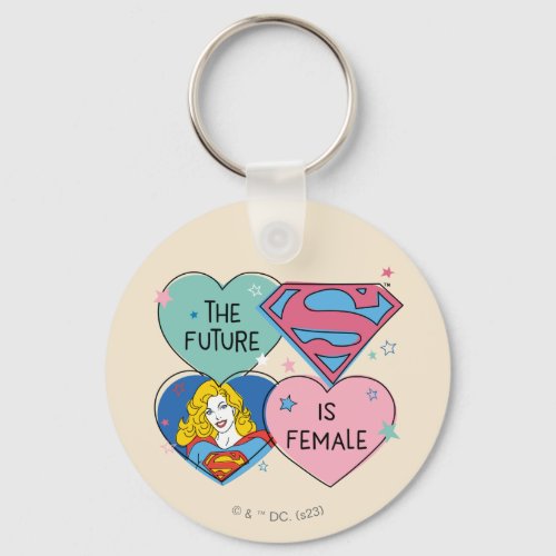 Supergirl The Future Is Female Keychain