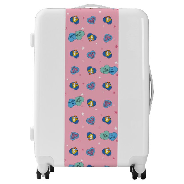 Supergirl "The Future Is Female" Luggage (Front)