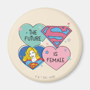 Supergirl "The Future Is Female" Magnet