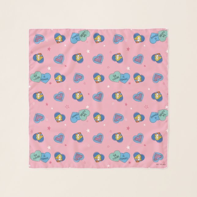 Supergirl "The Future Is Female" Scarf (Front)