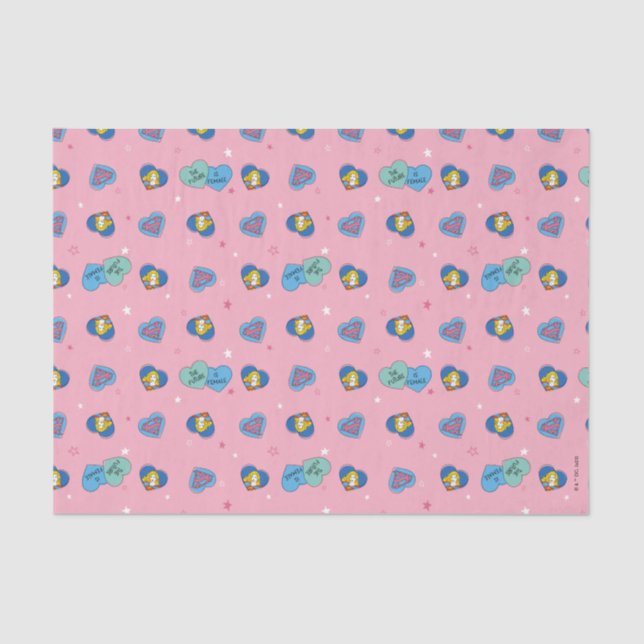 Supergirl "The Future Is Female" Tissue Paper (Front)