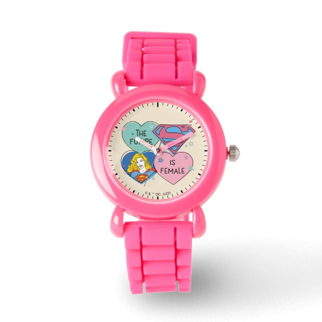 Supergirl "The Future Is Female" Watch (Front)
