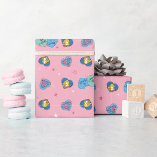 Supergirl "The Future Is Female" Wrapping Paper