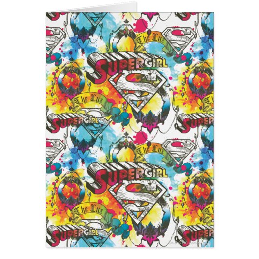 Supergirl The Lux Pattern Cards (Front)