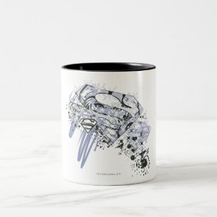 Supergirl Totally Awesome Two-Tone Coffee Mug