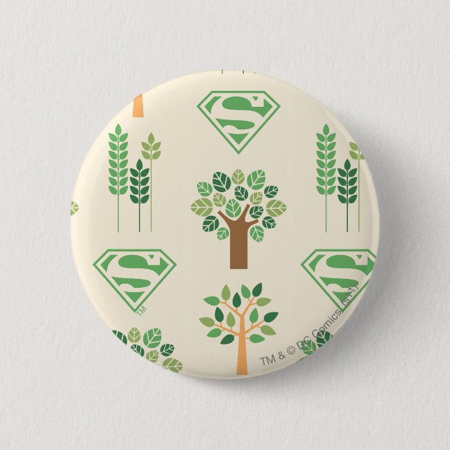 Supergirl Trees Button (Front)
