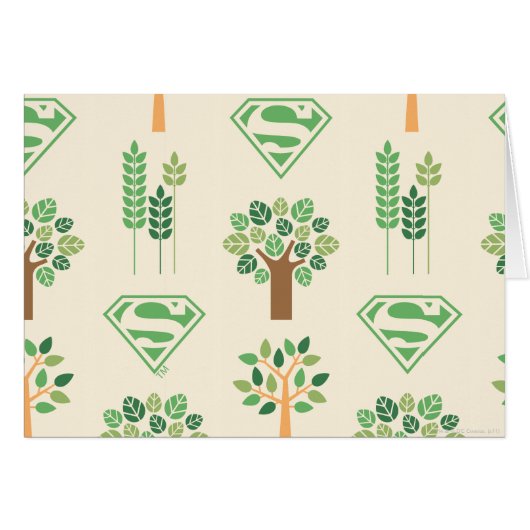 Supergirl Trees Cards (Front Horizontal)
