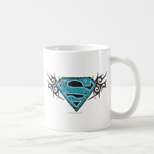 Supergirl Tribal Pattern Logo Coffee Mug