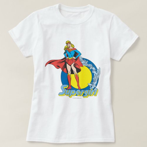 Supergirl with Logo T_Shirt