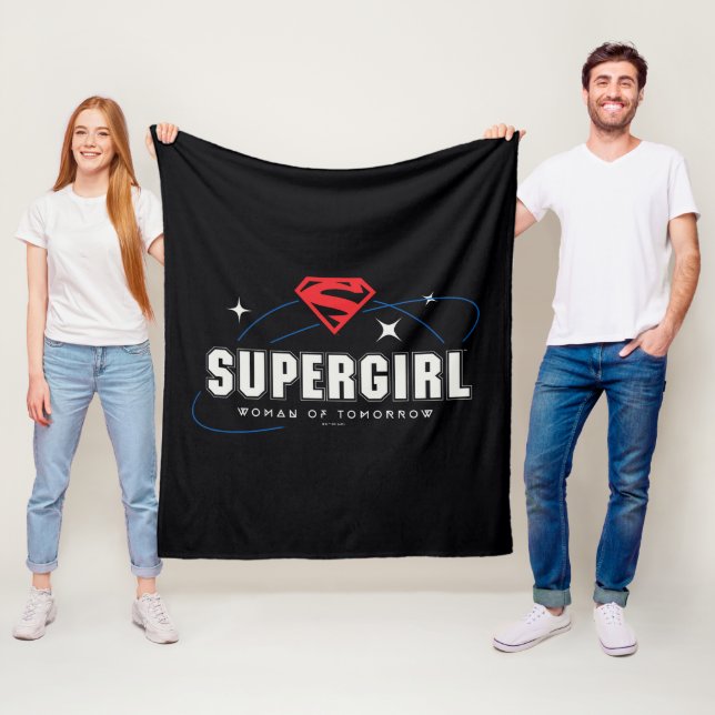 Supergirl Woman of Tomorrow Fleece Blanket (In Situ)