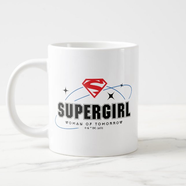 Supergirl Woman of Tomorrow Giant Coffee Mug (Left)