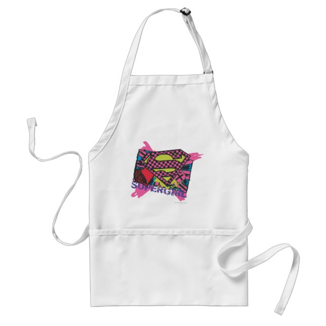 Supergirl X Adult Apron (Front)