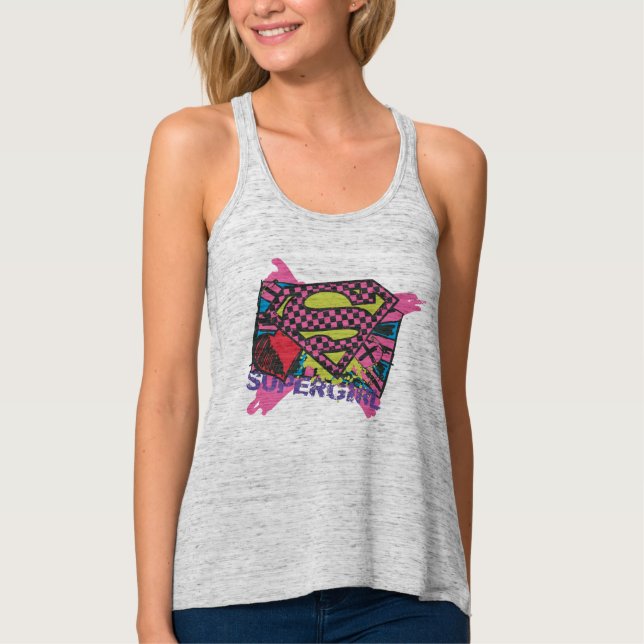 Supergirl X Tank Top (Front)