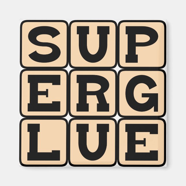 Superglue, Wonder Adhesive Magnet (Front)
