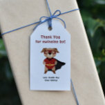 Superhero Animals Cute Kids Birthday Gift Tags<br><div class="desc">Our ”Superhero Cute Animals Birthday” collection features various superhero animals dressed in capes and masks with retro sayings pasted around them. Paired with cute typography this collection is perfect for your kids birthday. Check out our store for more matching items.</div>