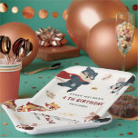 Superhero Animals Cute Party Animals Kids Birthday Paper Plates<br><div class="desc">Our ”Superhero Cute Animals Birthday” collection features various superhero animals dressed in capes and masks with retro sayings pasted around them. Paired with cute typography this collection is perfect for your kids birthday. Check out our store for more matching items.</div>