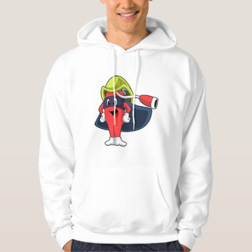 Superhero as Firefighter Hoodie