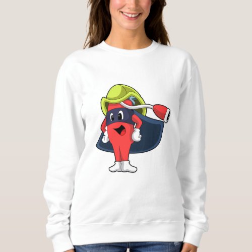 Superhero as Firefighter Sweatshirt