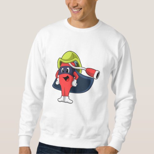 Superhero as Firefighter Sweatshirt