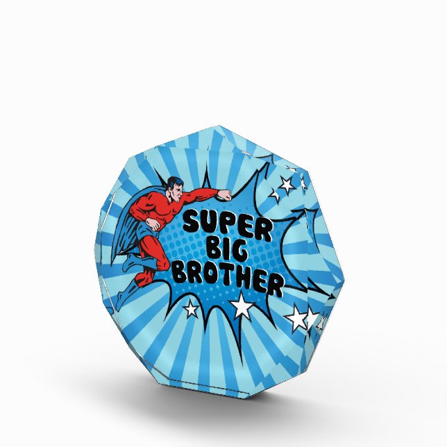 Superhero Becoming a Big Brother Award (Right)