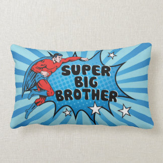 Superhero Becoming a Big Brother Lumbar Pillow