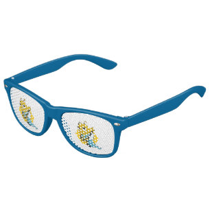 Superhero bee cartoon kids sunglasses