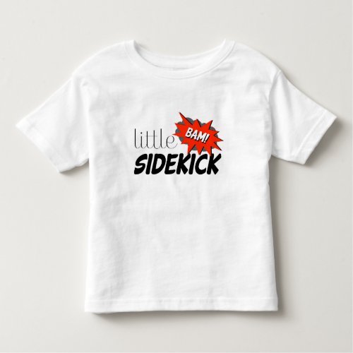 Superhero birthday t_shirt  sidekick shirt