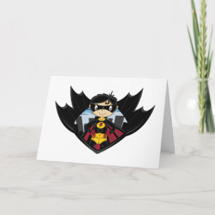 Superhero Boy Greeting Card