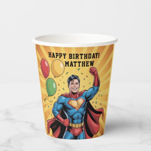 Superhero Boys Birthday Party