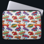 Superhero Bubble Pattern Laptop Sleeve<br><div class="desc">Superhero bubble patterns are a fun and whimsical way to add a touch of superhero flair to your home décor. They are often characterized by their bright colors,  bold designs,  and iconic superhero symbols. Check out this fun design.</div>