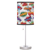 Superhero Bubble Pattern Table Lamp (Right)