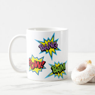 Superhero Bursts Coffee Mug
