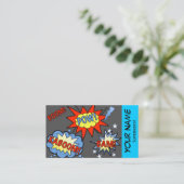Superhero Business Card 2 (Standing Front)