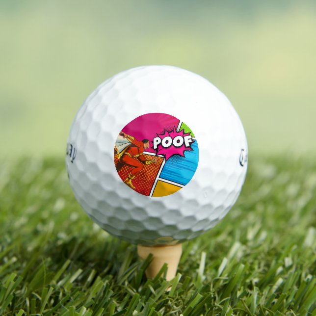 Superhero Callaway Supersoft Golf Balls (Insitu Tee)